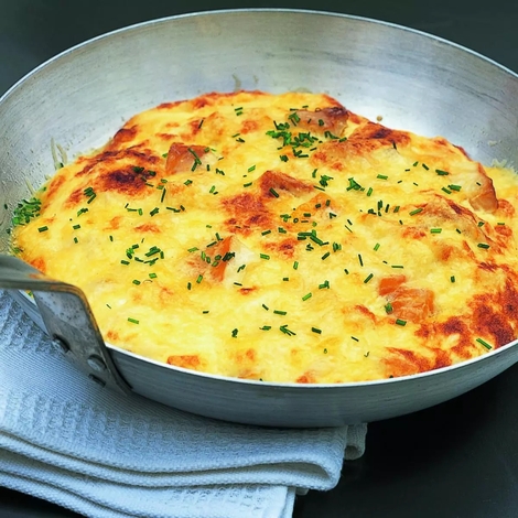 Smoked Fish Omelette