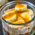 Dessert - Salted Caramel Banoffee Pies