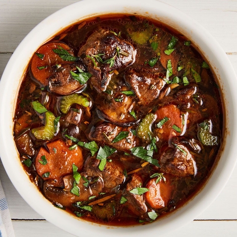 Pressure Cooker Roast Beef Casserole
