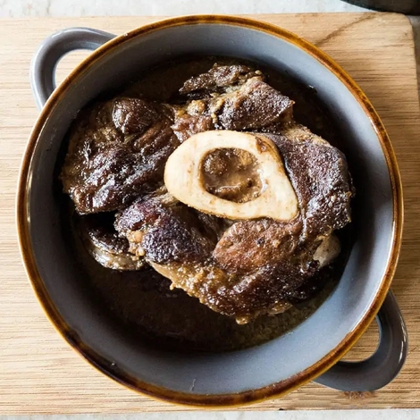 Pressure Cooker Braised Beef / Lamb Shank