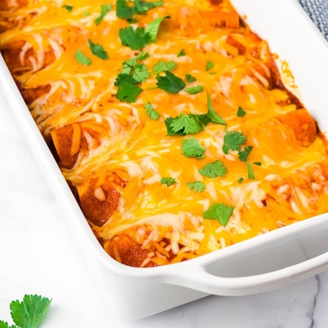 Keto Chicken Enchiladas