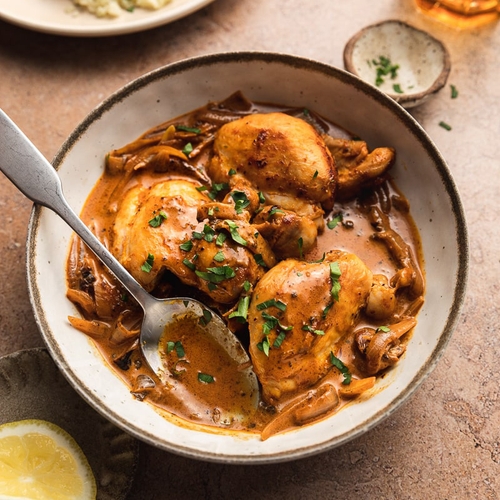Creamy Paprika Chicken Thighs