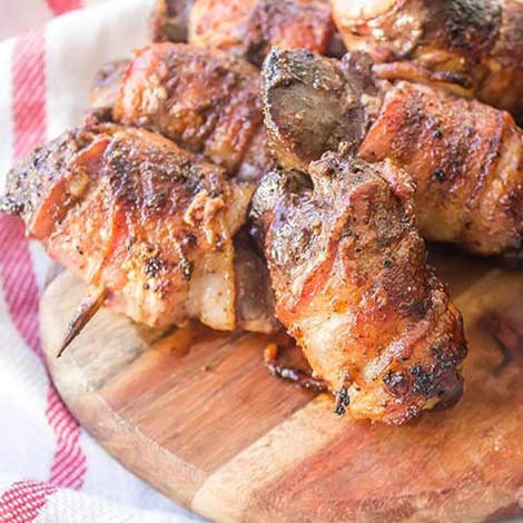 Sweet and Spicy Chicken Liver Bites