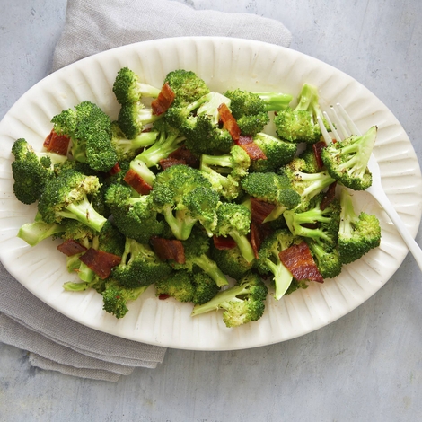 Roast Broccoli and Bacon
